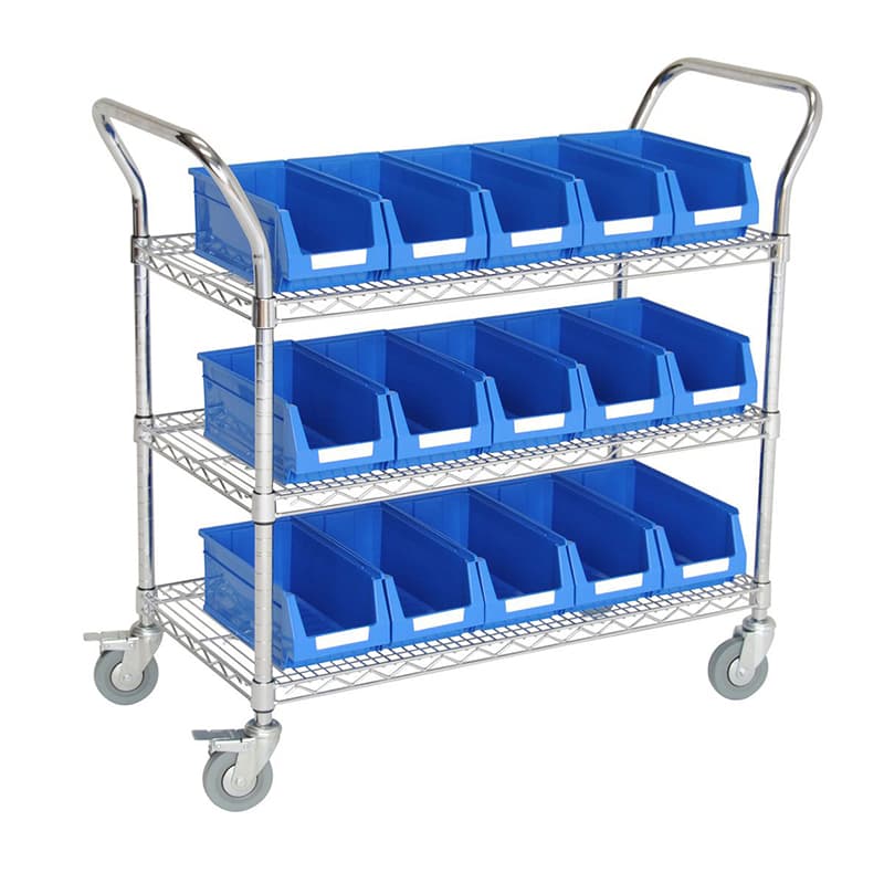 Industrial Cart Factory Speisewagen aus Edelstahl – Bild 22