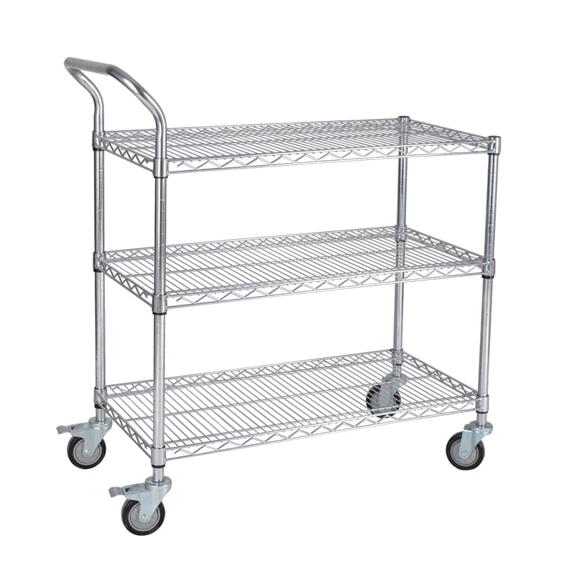 Industrial Cart Factory Speisewagen aus Edelstahl – Bild 4