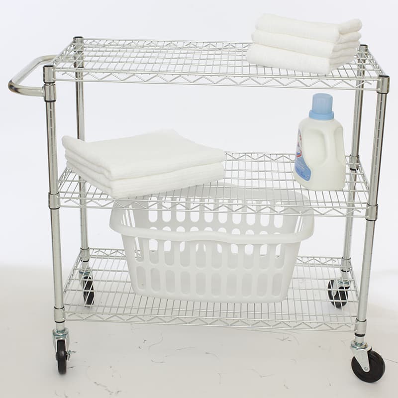 Industrial Cart Factory Speisewagen aus Edelstahl – Bild 6