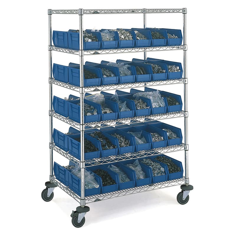 Industrial Cart Factory Speisewagen aus Edelstahl – Bild 8